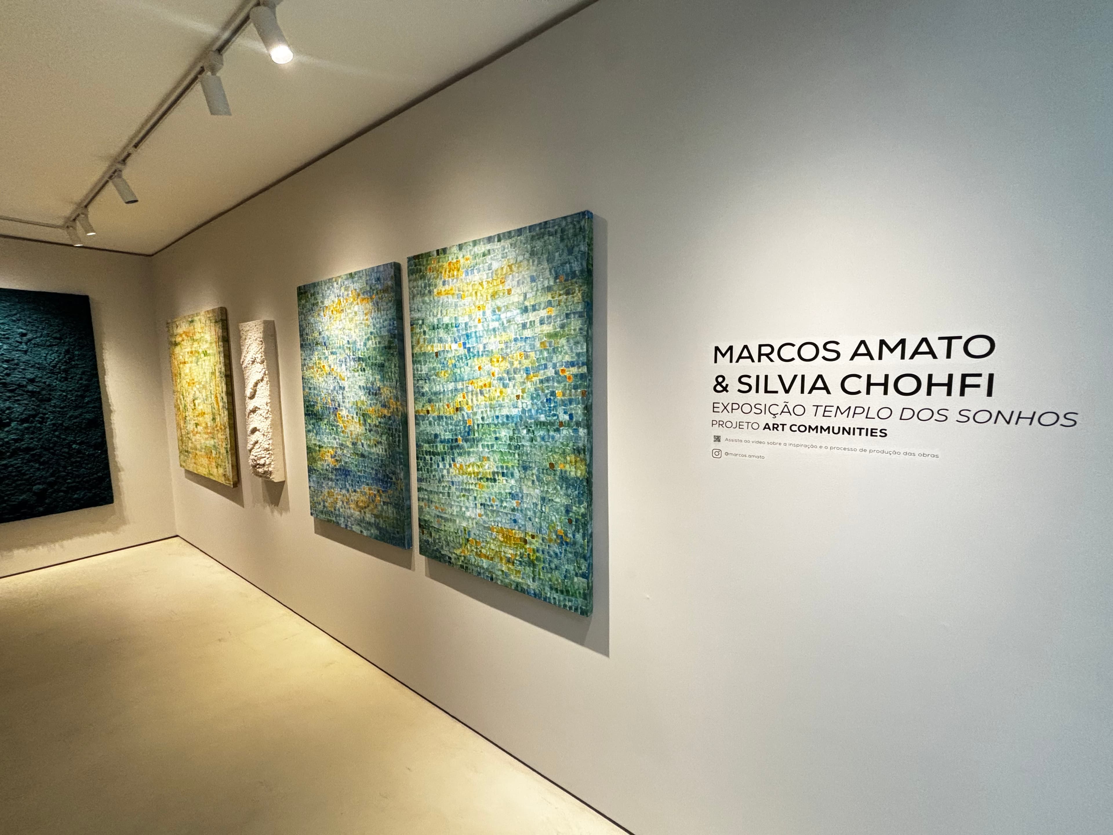 Vista da exposição Templo dos Sonhos