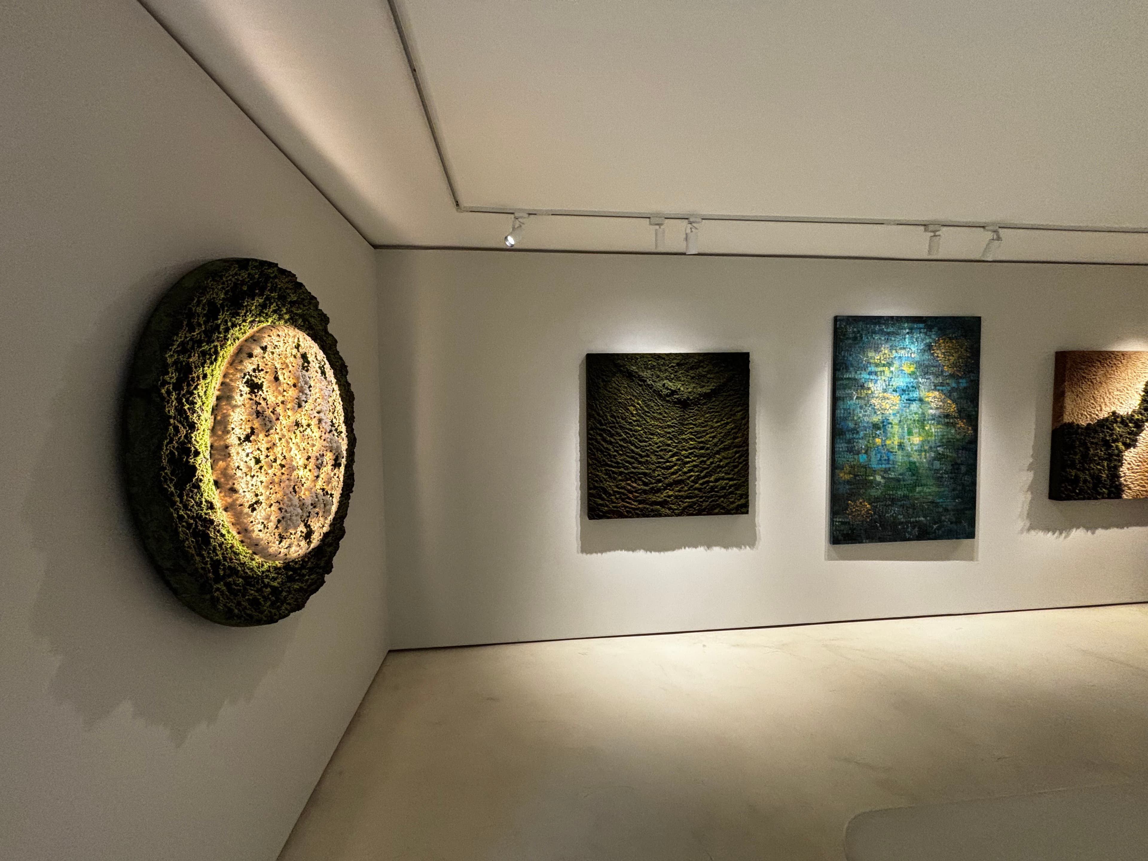 Obras da série Luz Fragmentada